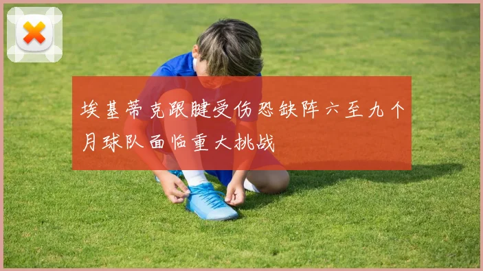 埃基蒂克跟腱受伤恐缺阵六至九个月球队面临重大挑战